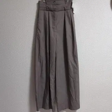 택 포함 새상품 SNIDEL 2WAY 와이드 팬츠