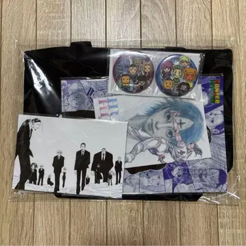 HUNTER x HUNTER 환영여단 세트 토트백 클리어 파일