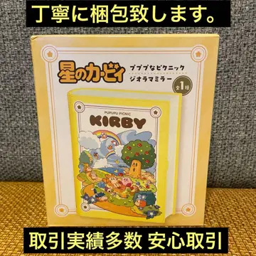 별의 커비 푸푸푸한 피크닉 디오라마 거울