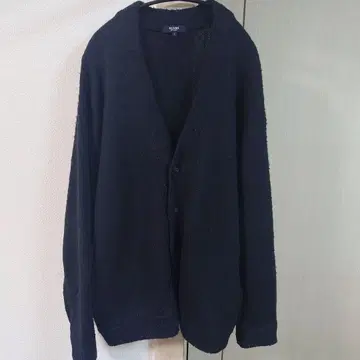 BEAMS 블랙 가디건 L 사이즈