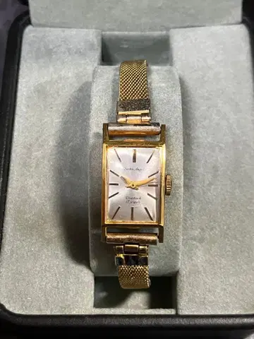 하자품 작동품 SEIKO angel EGP 금장 자동 와인딩 세이코