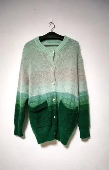 퍼블릭 도쿄 모헤어 니트 가디건