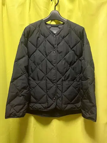 [새상품급] 유니클로 퍼프 테크 릴랙스 자켓 S 사이즈