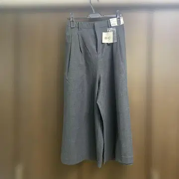 UNIQLO 완판템 다크 그레이 와이드 팬츠 M