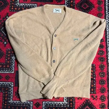 JCPenney M 사이즈 베이지 가디건 Fox sweater