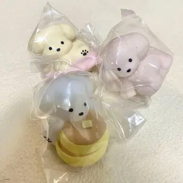 테라오카 나츠미 색깔 있는 강아지 라이트 마스코트 산책 핫케이크 휴식