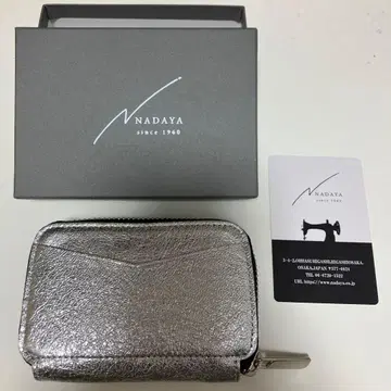 NADAYA 실버 mu 컴팩트 지갑