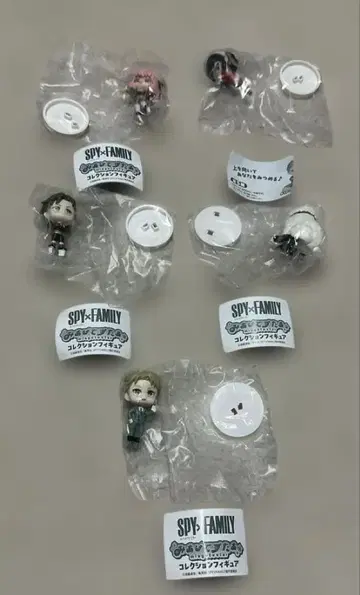 SPY x FAMILY 미아게테 스타 컬렉션 피규어 5종 세트