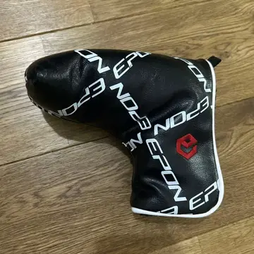 EPON 퍼터용 골프헤드커버 블랙/화이트