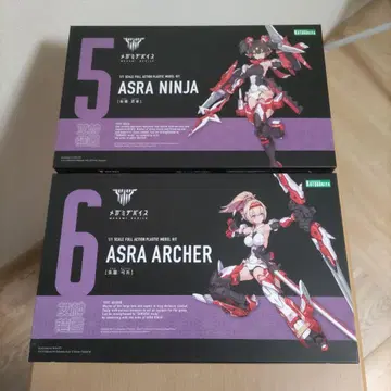 슈라 ASRA NINJA & ASRA ARCHER 프라모델 키트 세트