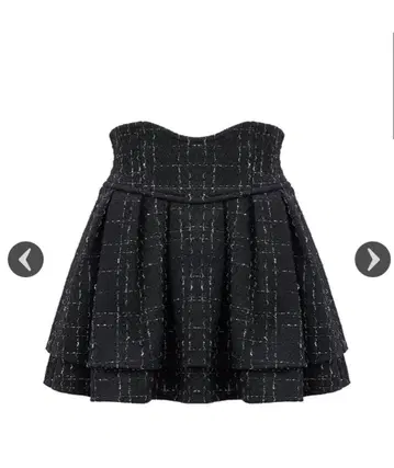 슬림 레그가 되는 트위드 스커트 (이너 팬츠 포함)