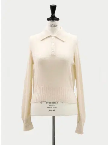 machatt 모헤어 폴로 니트 (베이지)