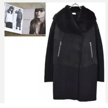 TRANSIT PAR SUCH 리얼 무스탕 코트