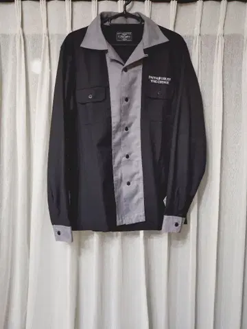 CRIME 클라이미 오픈 카라 볼링 셔츠