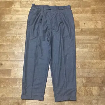 블랙택 GIORGIO ARMANI 아르마니 슬랙스 울 2턱