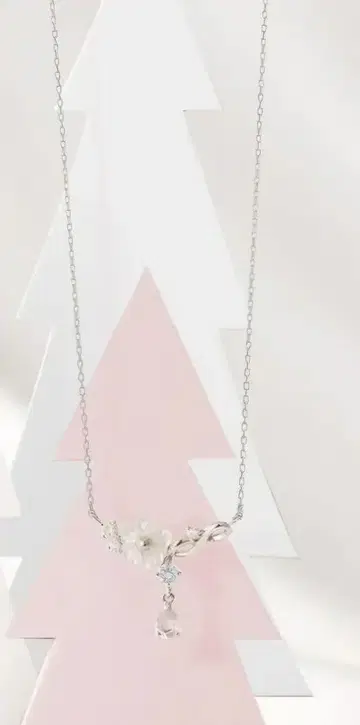 인피니티 플라워 목걸이