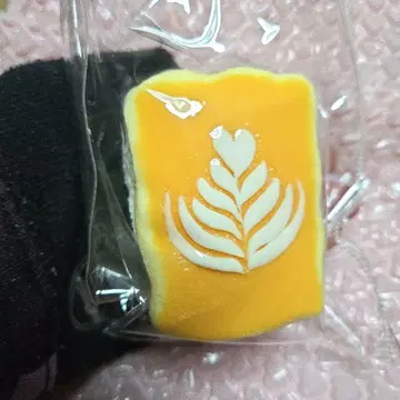 쪼물쪼물 얼음 버터 M 사이즈 라떼 아트 빵 리얼 계열 타바스코 스퀴즈