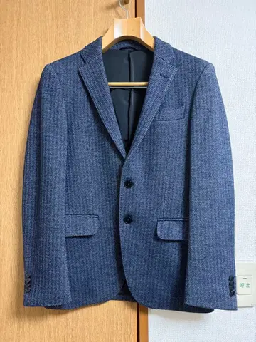 남성용 트위드 자켓 23구 사이즈 M 정도