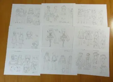 여자친구 ( 가 ) 설정 자료 제작 자료 약 190장