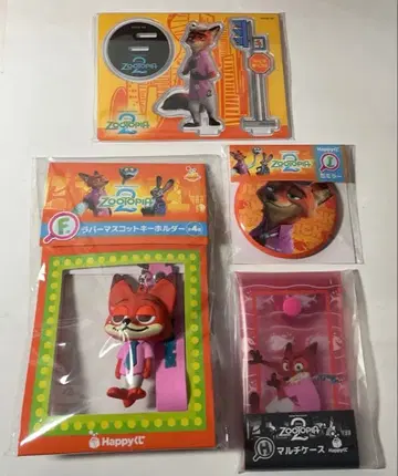 해피 복권 주토피아2 F상 G상 H상 I상 닉 세트