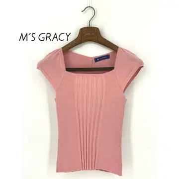 B0087/컨디션 최상 M'S GRACY 엠즈 그레이시 울 슬리브리스