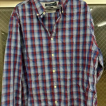 노티카 체크 셔츠 XL