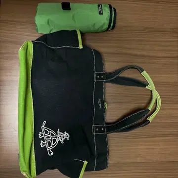 케이트 스페이드 거북이 자수 마더백 블랙과 그린