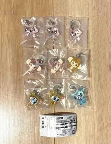 나루미야 캐릭터 메지루시 액세서리 9개 세트