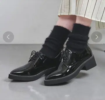 [ 새상품 ] UNITED ARROWS 포인티드 비쥬 옥스퍼드 슈즈