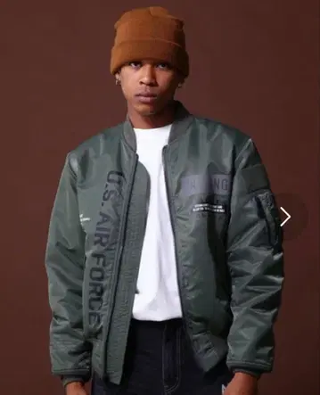 AVIREX REFLECT STENCIL MA-1 FLIGHTJACKET