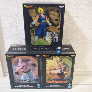 드래곤볼 Z 베지트 초사이어인 3 손오공 마인 부우 피규어 3체