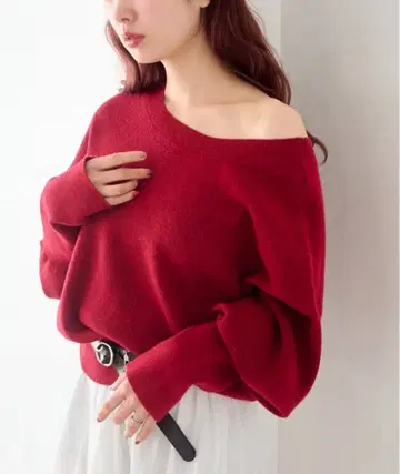 Kastane 멜란지 롱 리브 니트 택 포함 새상품