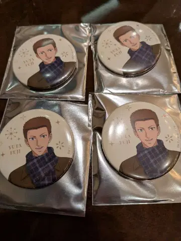 점프 페스타 무빅 후지 유타 캔뱃지 4개 세트