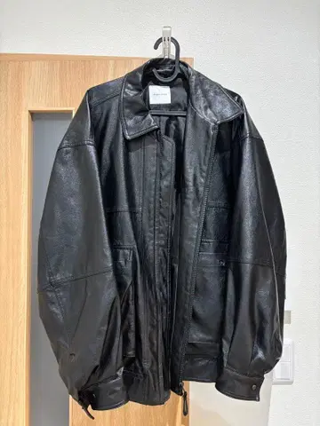 FREAK'S STORE 블랙 가죽 자켓