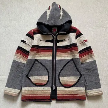 MUCHO BUENO 후드 지퍼 자켓 멕시칸 러그 오르테가