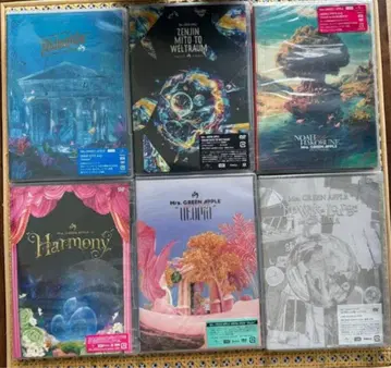 Mrs.GREEN APPLE 일반ver DVD 6작품