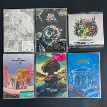 Mrs.GREEN APPLE 일반ver DVD 6장