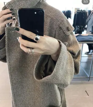 RIM.ARK 오버 사이즈 맥시 코트