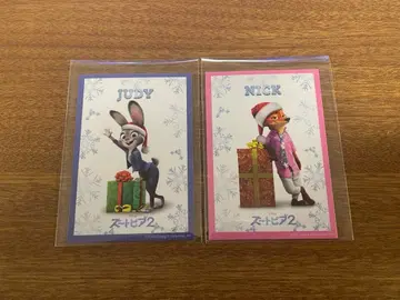 [새상품급] 주토피아2 닉 주디 입장 특전