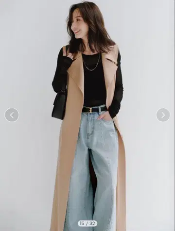 [ 새상품 택 포함 ] a'nuans 아뉴앙스 시어 롱 슬리브 T셔츠