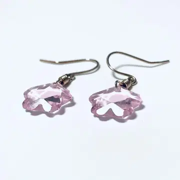 카페 오리 K10 골드 사쿠라 모티브 귀걸이