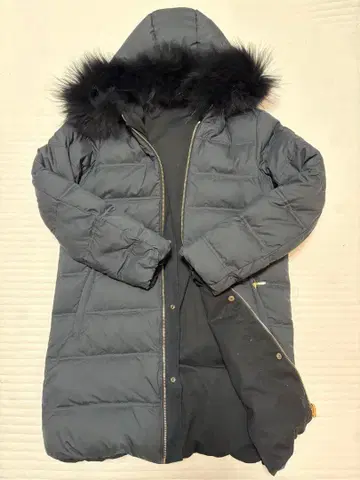 Deuxieme Classe 퍼 포함 다운 코트 리버서블 M