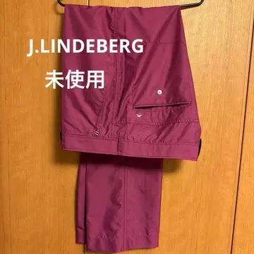 브랜드 J.LINDEBERG 골프 팬츠 버건디