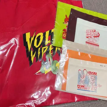 디즈니 주토피아 제일복권 토트백 지퍼백