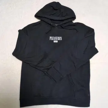 HUF PLEASURES 풀오버 후드티 M 블랙