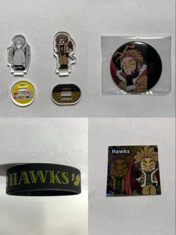 나의 히어로 아카데미아 호크스 굿즈 5종 세트