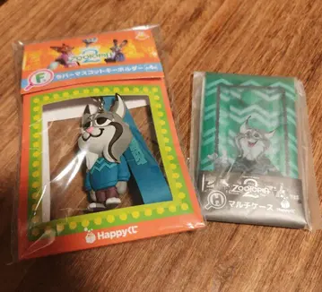 [ 미개봉 새상품 ] 파우바트 러버 마스코트 키링 멀티 케이스 세트