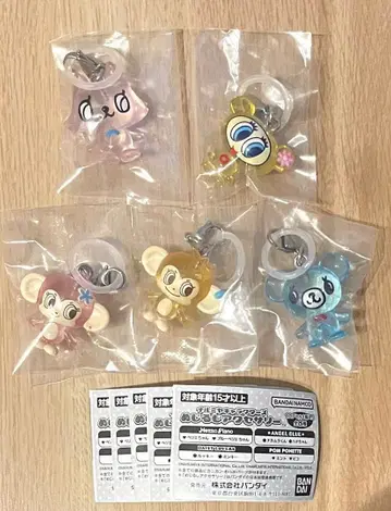 나루미야 캐릭터즈 메지루시 액세서리 5개 세트