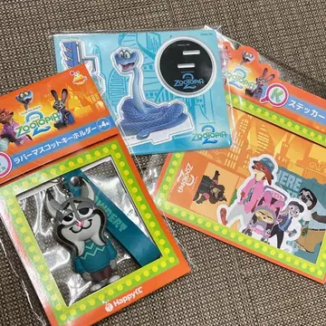 디즈니 주토피아 제일복권 F상 G상 K상 키링 아크릴 스탠드