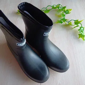 [아모지] 여성용 레인부츠 TY17-D 블랙 사이즈 L 귀여운